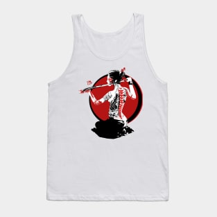 Kyomi the samurai Tank Top